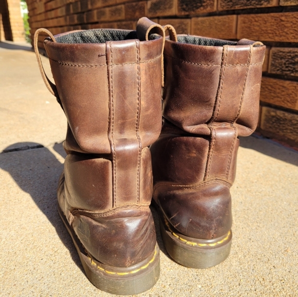 Dr Martens Air Wair Industrial Steel Toe Boots DMs  ASTM F2413-05 Men Size 12M - Picture 4 of 16